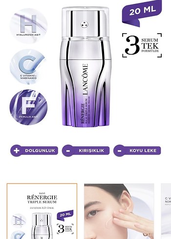 Lancôme Rénergie Triple Serum 20 ml