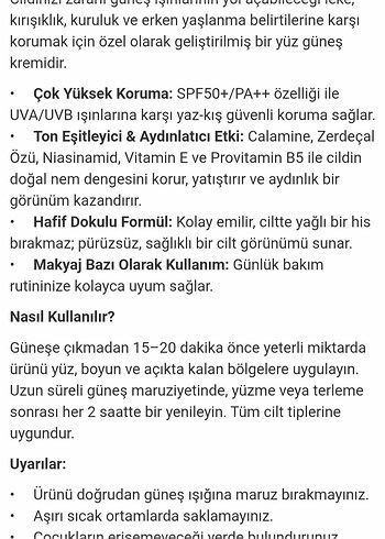 Pierre Cardin Pembe Güneş Kremi SPF50+ Ton Eşitleyici - Görsel 3