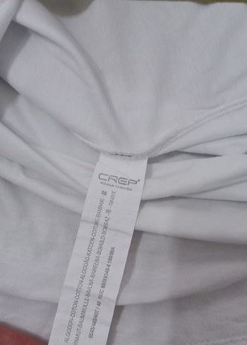 Beyaz Baskılı tisört - Görsel 5