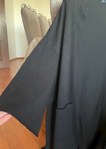 Zara Siyah Uzun Salaş Kadın Kaban