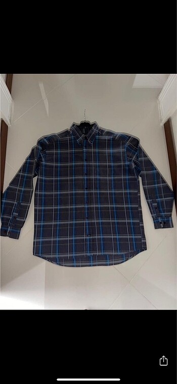 Memos Marka Kareli Gömlek - Görsel 2