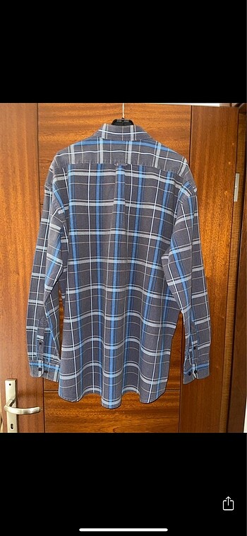 Memos Marka Kareli Gömlek - Görsel 3