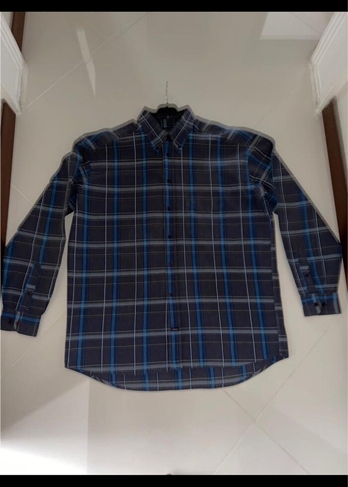 Memos Marka Kareli Gömlek - Görsel 2