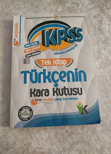 Kpss Türkçenin Kara Kutusu