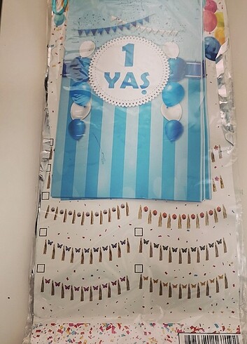 1 yaş doğum günü püsküllü barnır