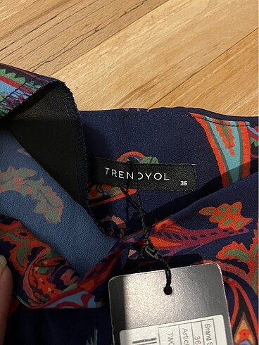 Trendyol & Milla trendyol milla yazlık desenli pantolon