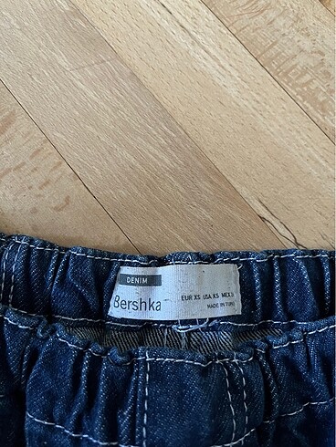 xs Beden bershka lastikli kot balon pantolon