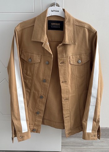 Altınyıldız Bej Denim Ceket