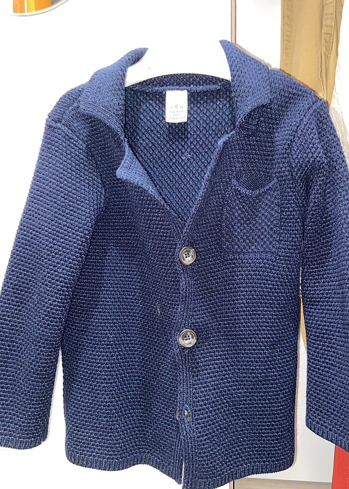 Hırka görünümlü ceket - Görsel 4