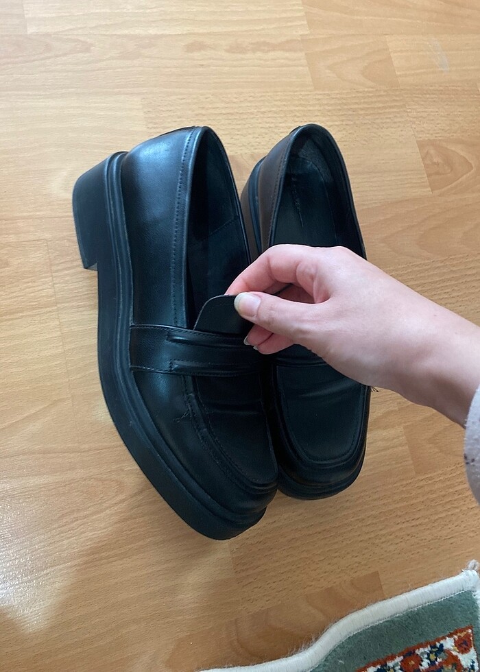 Bershka makosen ayakkabı - Görsel 5