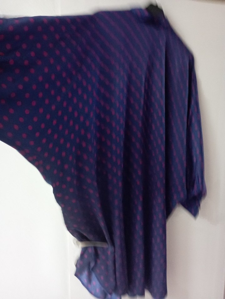 yarasa kol ipek tunik - Görsel 5