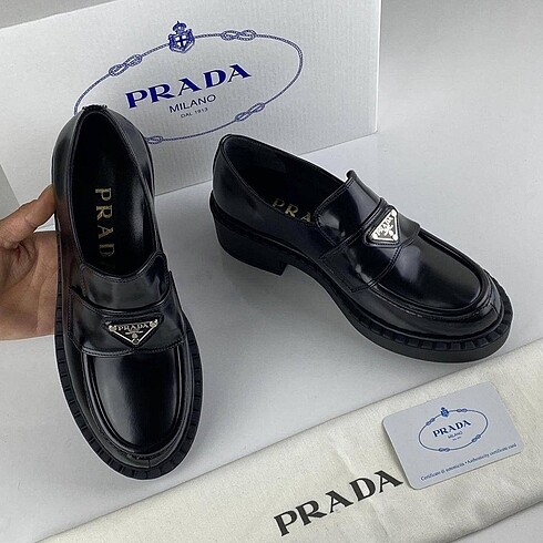 Prada PRADA HAKİKİ DERİ LOAFER