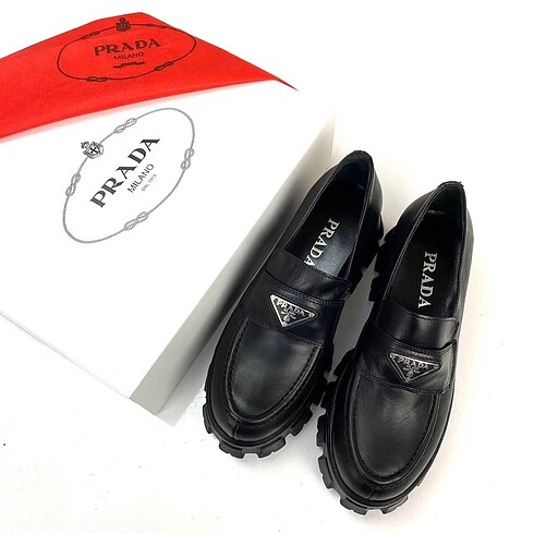 Prada PRADA HAKİKİ DERI LOAFER