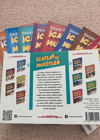 Beden Renk Dünyayı Değiştiren İcatlar ve Mucitler kitap seti