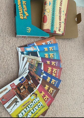 Beden Dünyayı Değiştiren İcatlar ve Mucitler kitap seti
