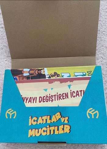 Dünyayı Değiştiren İcatlar ve Mucitler kitap seti