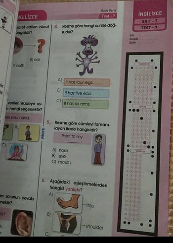 Beden Renk 2. Sınıf Deneme ve Konu Testi Seti