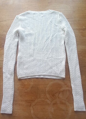 xs Beden PULL & BEAR CROP KAZAK XS