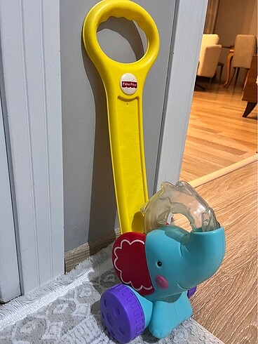 Fisher price yürüme arkadaşı ittir araba