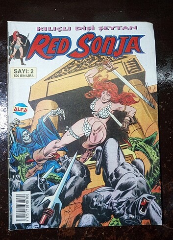 Beden Red Sonja sayı 2 çizgi roman