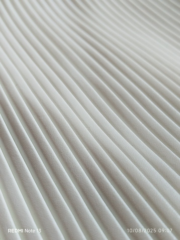 Beyaz Pliseli Kadın Omuz Çantası - Görsel 4