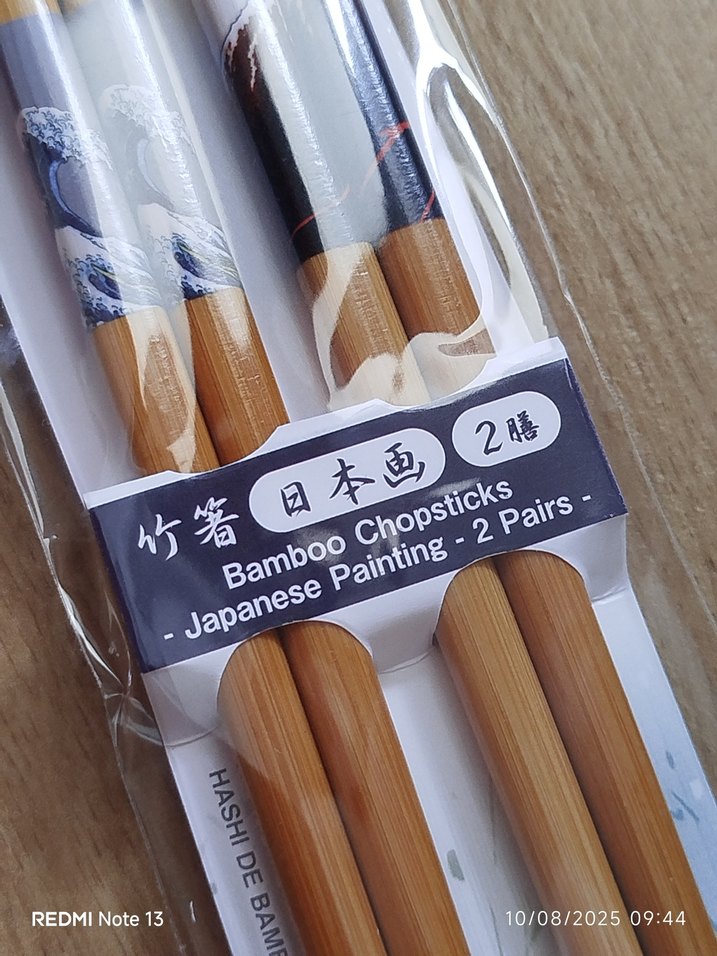 2'li Japonya'dan Bambu Chopstick - Görsel 3