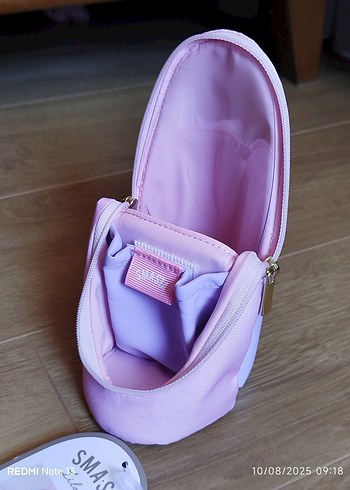 Pembe kalemlilk yada makyaj çantası - Görsel 9