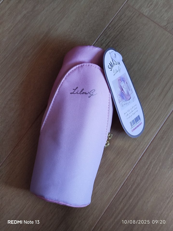 Pembe kalemlilk yada makyaj çantası - Görsel 2