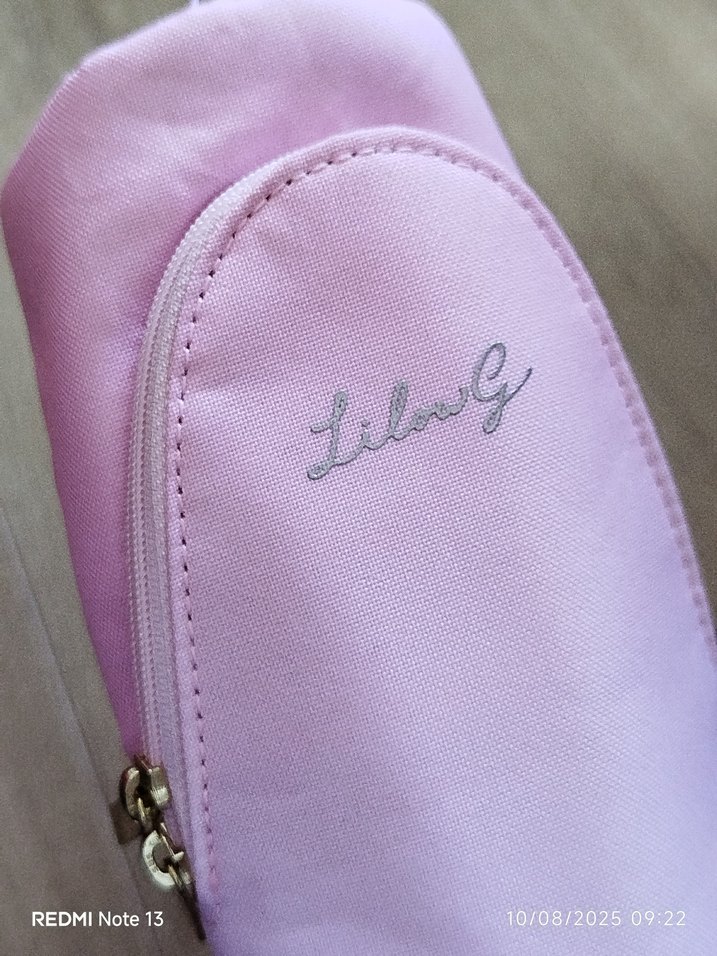 Pembe kalemlilk yada makyaj çantası - Görsel 3