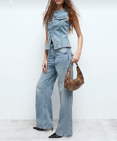 H&M H&m wide leg jean