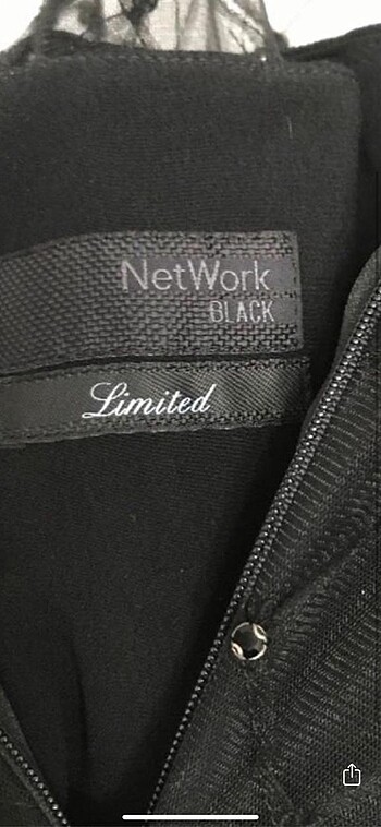 s Beden Network Volanlı gece elbisesi orijinal