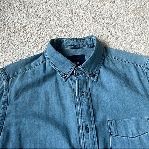 Zara erkek denim jean gömlek