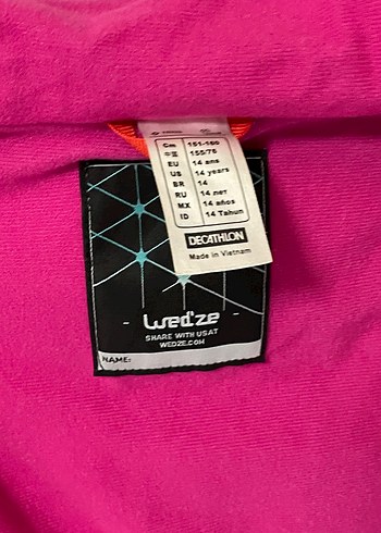 spyder  m/s beden uyumlu. Gri beyaz Kapüşonlu Kadın Kış Montu - Görsel 5