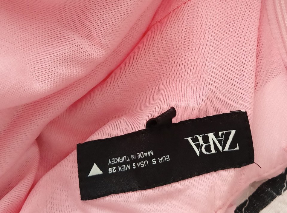 Pembe Midi Hamile Keten Etek - Görsel 4