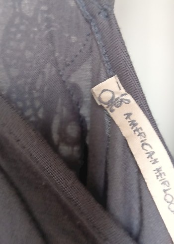 Gri Askısız Midi Kadın Elbise - Görsel 4