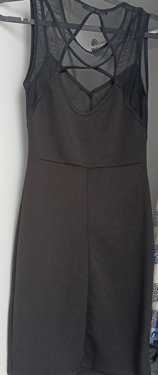 Siyah Drapeli Uzun Kadın Abiye Elbise - Görsel 3