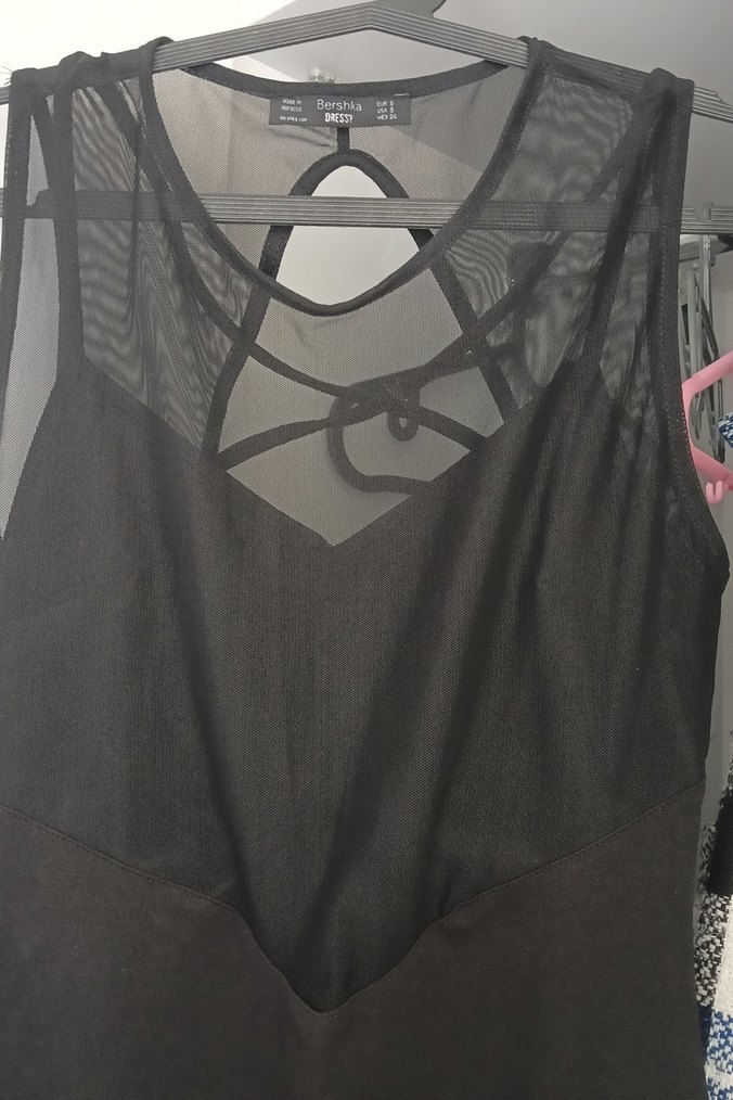 Siyah Drapeli Uzun Kadın Abiye Elbise - Görsel 2