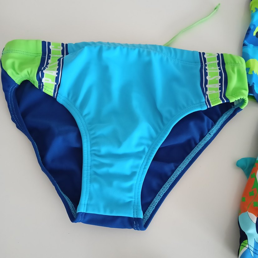 Erkek Renkli Baskılı Mayo ve Deniz Ayakkabısı - Görsel 4