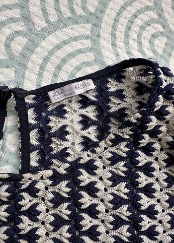 Zara missoni desenli hırka triko bluz