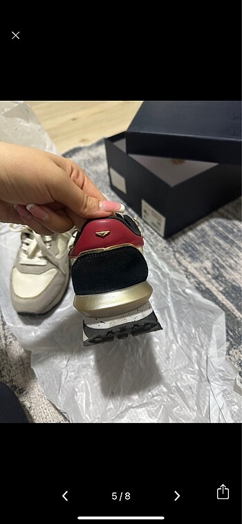 36 Beden beyaz Renk guardiani kadın yeni sneaker