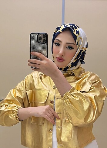 Gold ceket