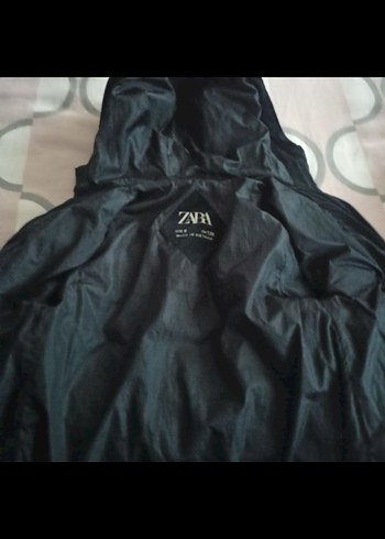 Kadın Siyah Fermuarlı Kışlık Mont - Görsel 7