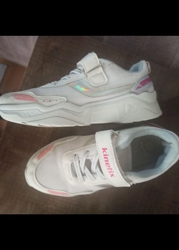 Kinetix Beyaz Kız Çocuk Spor Ayakkabı - Görsel 6