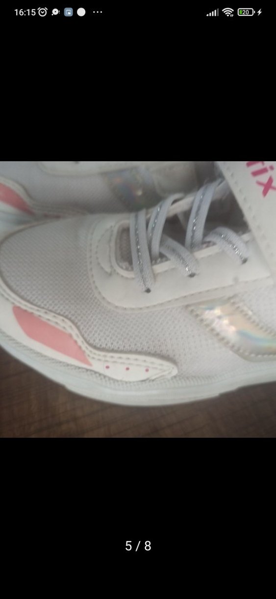 Kinetix Beyaz Kız Çocuk Spor Ayakkabı - Görsel 5