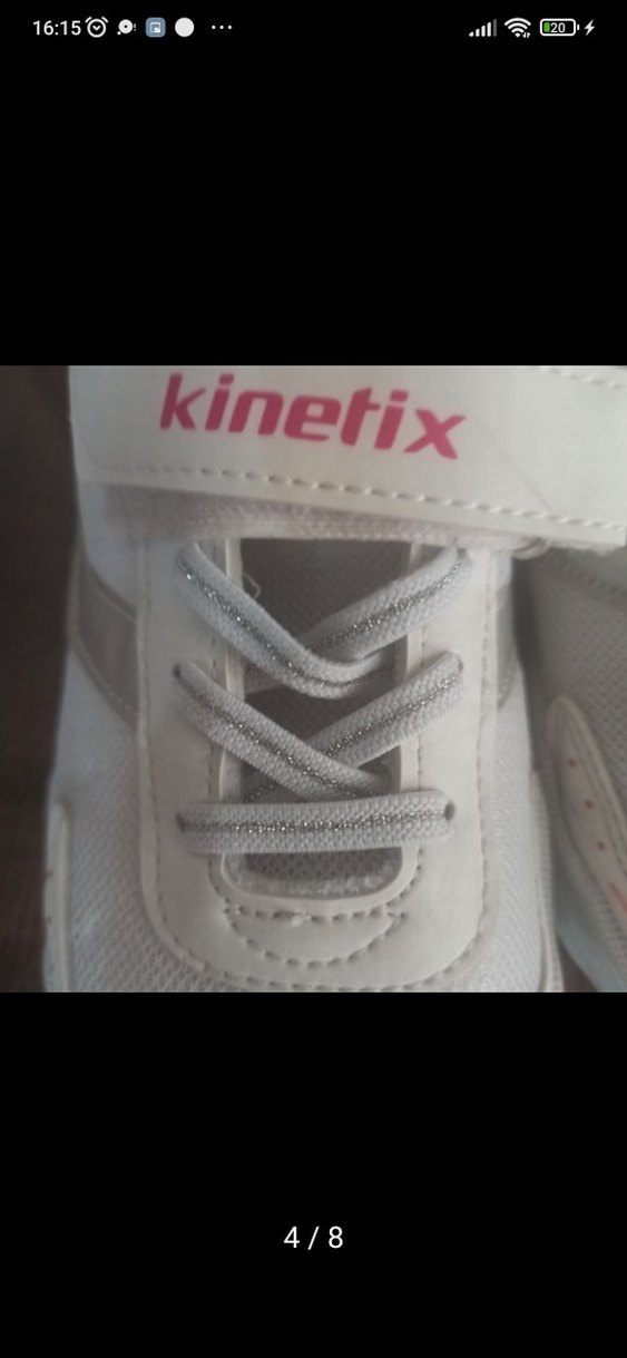 Kinetix Beyaz Kız Çocuk Spor Ayakkabı - Görsel 4