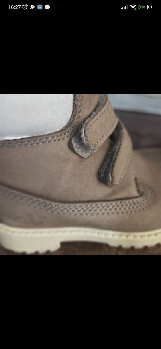 Kahverengi Erkek Çocuk Süet Tokalı Bot - Görsel 3