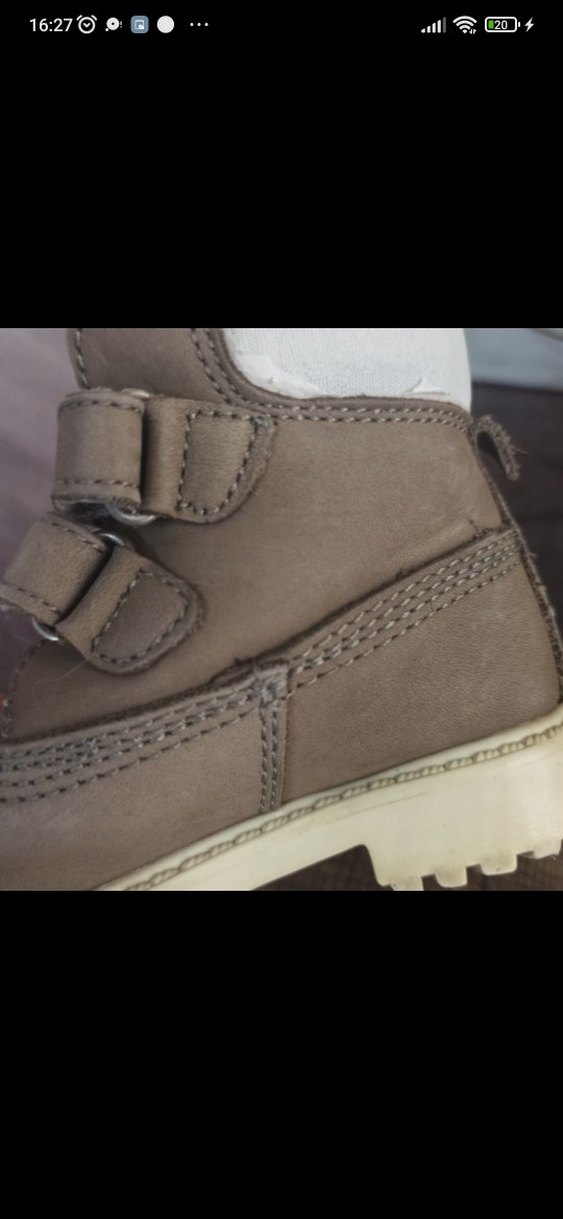 Kahverengi Erkek Çocuk Süet Tokalı Bot - Görsel 4