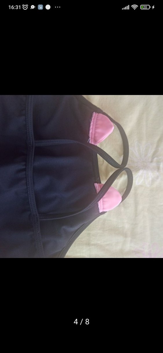 Kedi Desenli Siyah Goth Mayo - Görsel 4