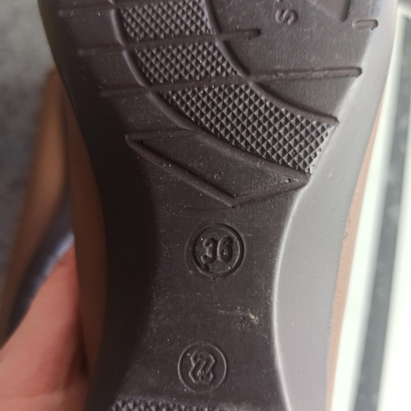 Kahverengi Deri Kadın Dolgu Topuklu Babet - Görsel 5