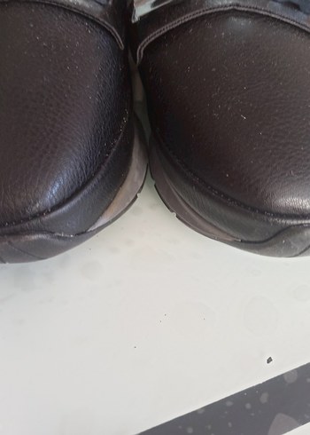 Kahverengi Deri Kemerli Ayakkabı - Görsel 5